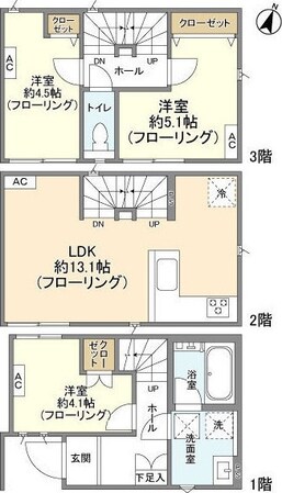 Ｋｏｌｅｔ北与野の物件間取画像